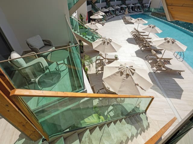 Superior Pool Access via Stairs