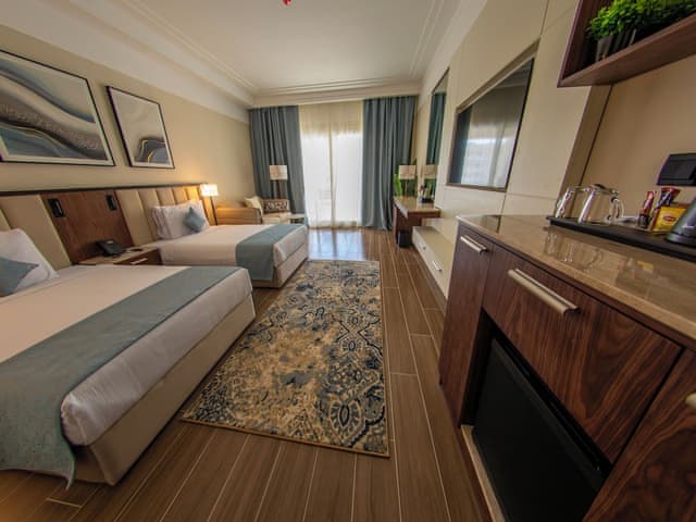 Superior Double or Twin Room, Balcony, Garden View