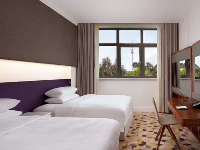 Room, 2 Double Beds, Smoking, Garden View