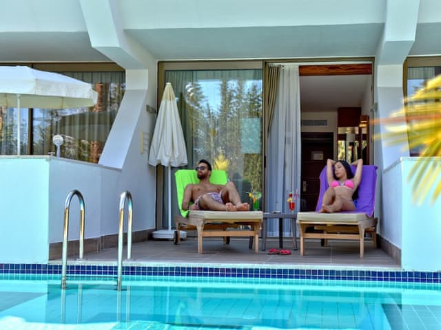 Standard Double or Twin Room, Pool Access, Garden View