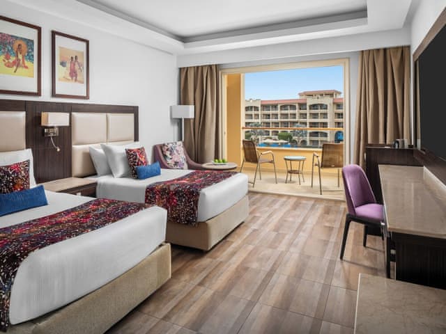 Deluxe Double Room, Partial Sea View