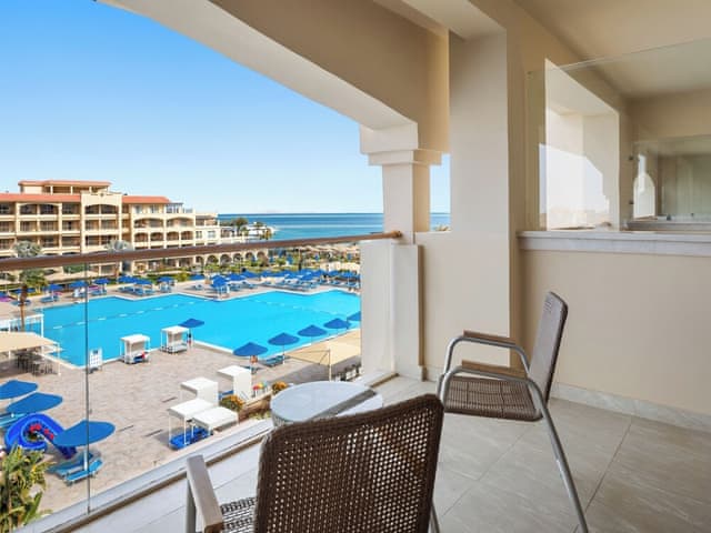 Deluxe Double Room, Partial Sea View