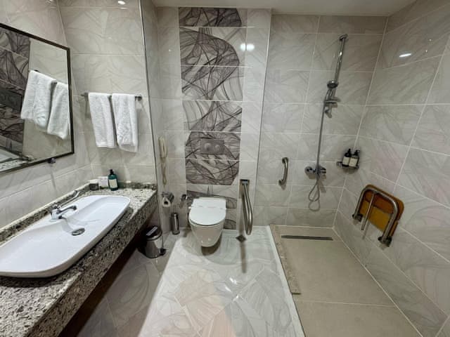 Standard Room, Roll-in Shower