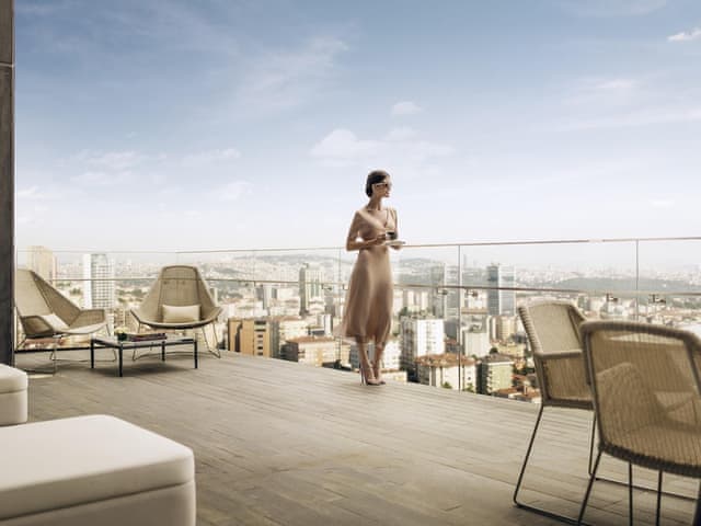 BOSPHORUS TERRACE SUITE Bosphorus View King, Lounge Access