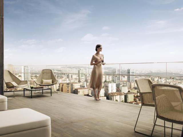 BOSPHORUS TERRACE SUITE Bosphorus View King, Lounge Access