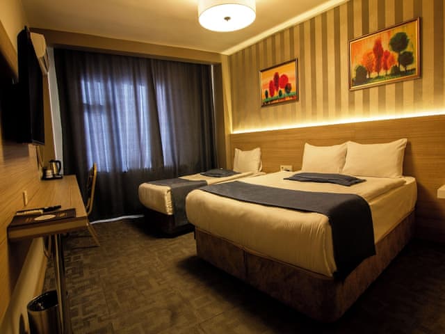 Basic Double or Twin Room, 1 Bedroom, Non Smoking, City View