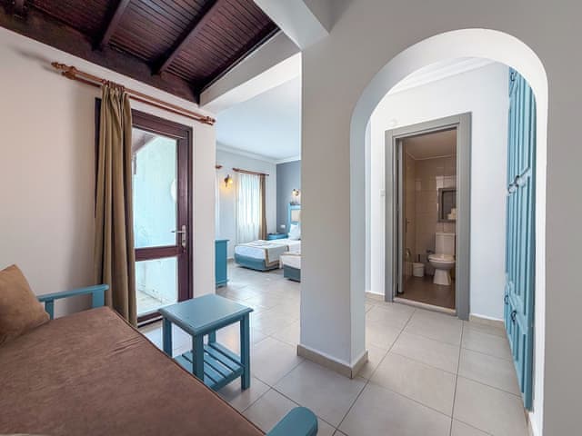 Family Double Room Single Use, 1 Bedroom, Balcony, Garden View