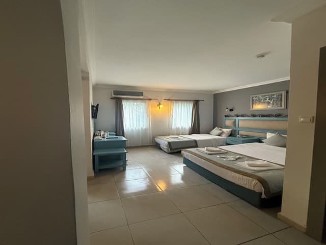 Family Double Room Single Use, 1 Bedroom, Balcony, Garden View