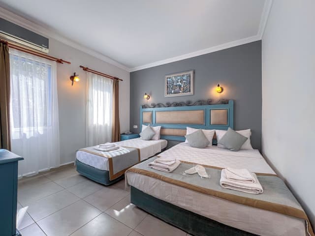 Family Double Room Single Use, 1 Bedroom, Balcony, Garden View
