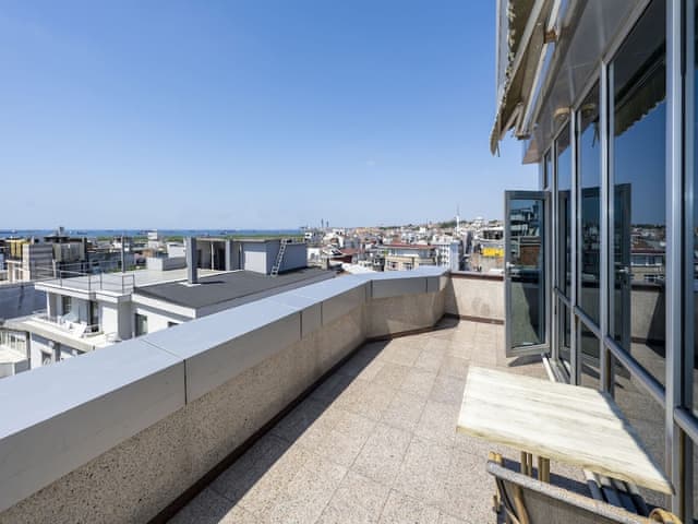 Family Room, Terrace, Partial Sea View