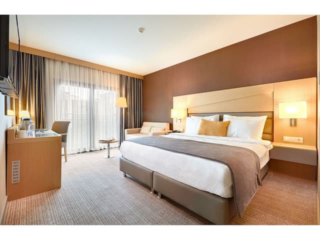 Deluxe Double Room, 1 King Bed with Sofa bed, Balcony, City View