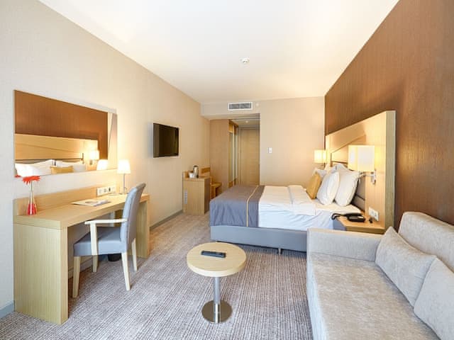 Deluxe Double Room, 1 King Bed with Sofa bed, Balcony, City View