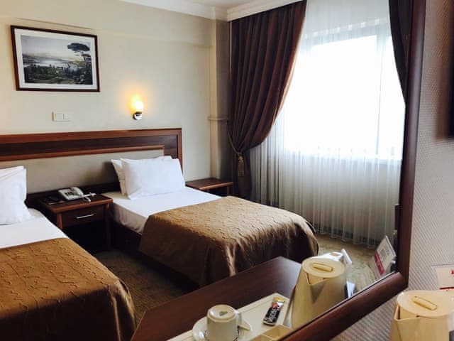 Deluxe Çift Kişilik veya İki Tek Kişilik Yataklı Oda