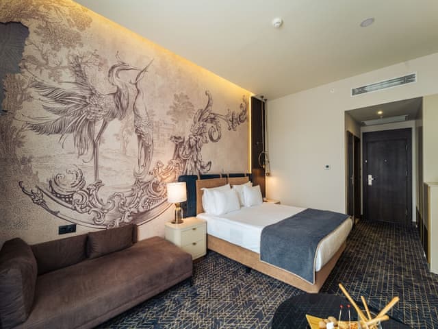 Deluxe Çift Kişilik veya İki Tek Kişilik Yataklı Oda