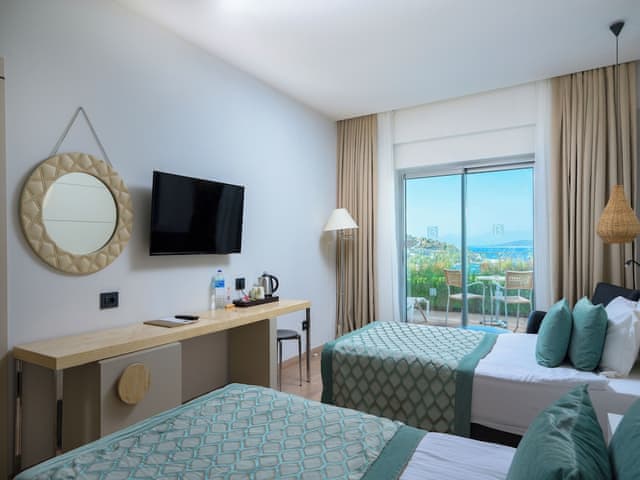 Deluxe Double or Twin Room, Sea View