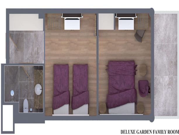 Deluxe Garden Family Room