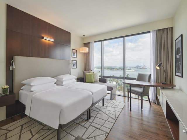 Room, 2 Twin Beds, Sea View