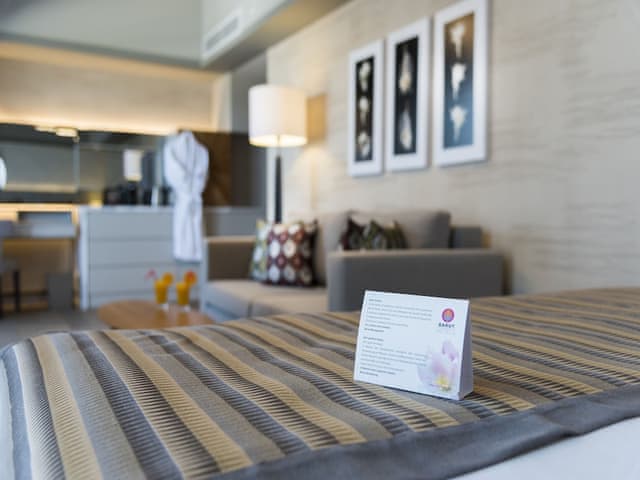 Superior Oda Yan Deniz Manzaralı