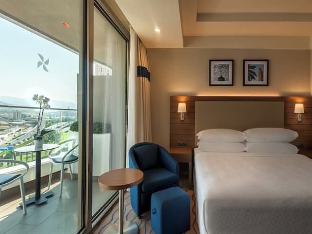 Room, 1 King Bed, Balcony, City View