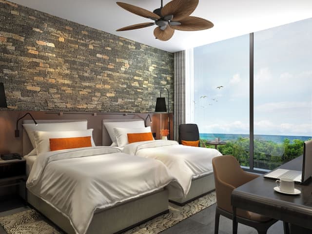 Family Corner Suite Partial Sea View