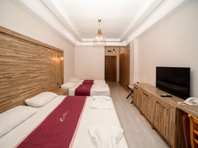 Delüks Dört Kişilik Oda, Balkonlu, Bahçe Manzaralı