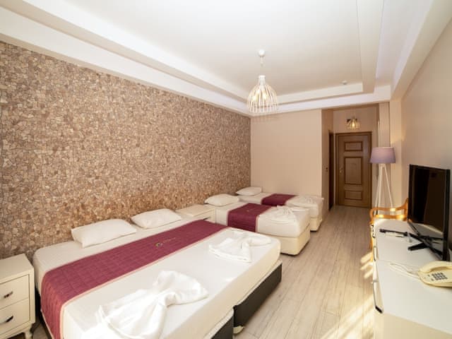 Delüks Dört Kişilik Oda, Balkonlu, Bahçe Manzaralı