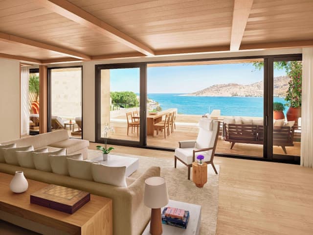 Suite, 2 Bedrooms, Balcony, Sea View (Yalikavak)