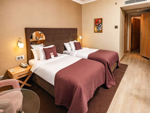 Standard Oda, 1 Çift Kişilik veya 2 Tek Kişilik Yatak