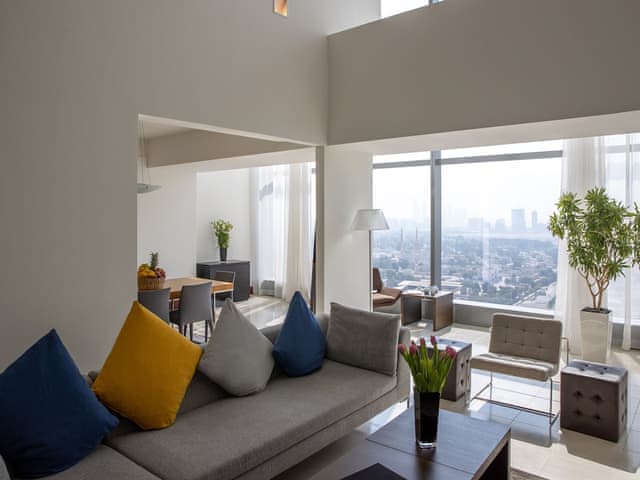 Two Bedroom Duplex Gallery Residence with Private Jacuzzi