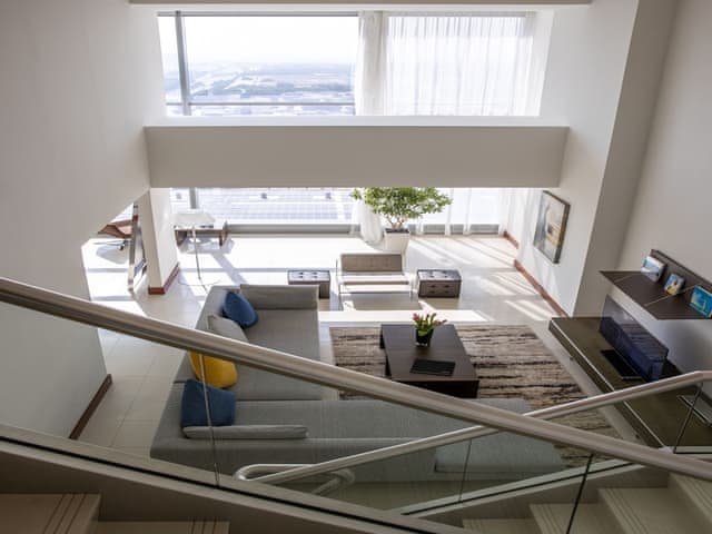 Two Bedroom Duplex Gallery Residence with Private Jacuzzi