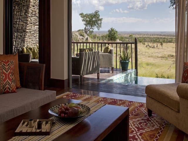 Suite, 1 King Bed, Terrace (Water Hole View)