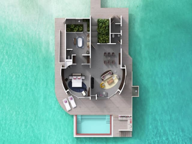 Villa, Private Pool (Water)