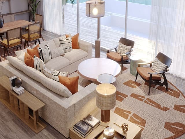Two Bedroom Water Residence with Pool