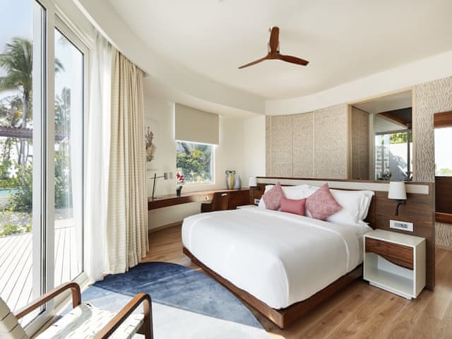 İki Yatak Odalı Havuzlu Plaj Rezidansı