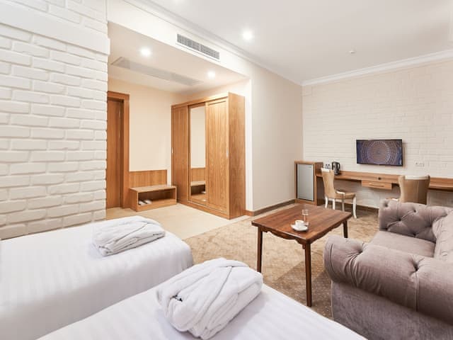 Deluxe Double or Twin Room, 1 King Bed, City View