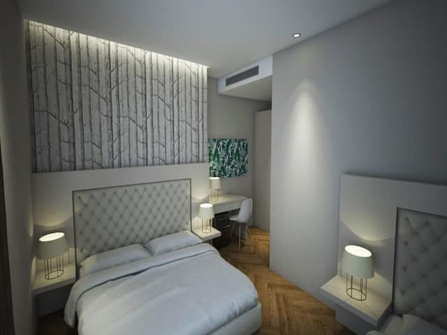 Family Quadruple Room, Balcony, Partial Sea View