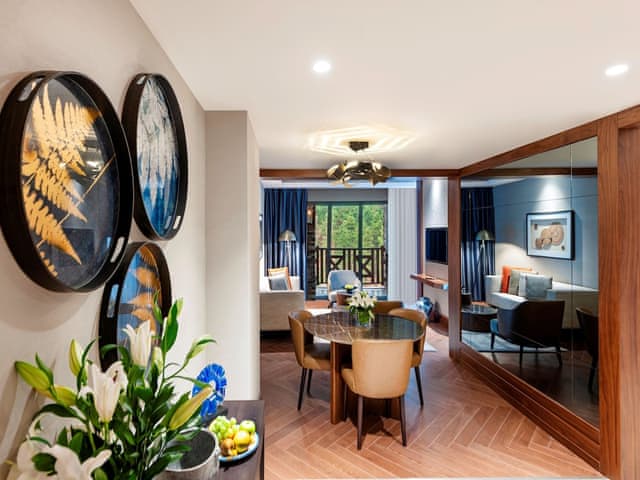 Comfort Suite with King Size Bed, Pond and Forest View