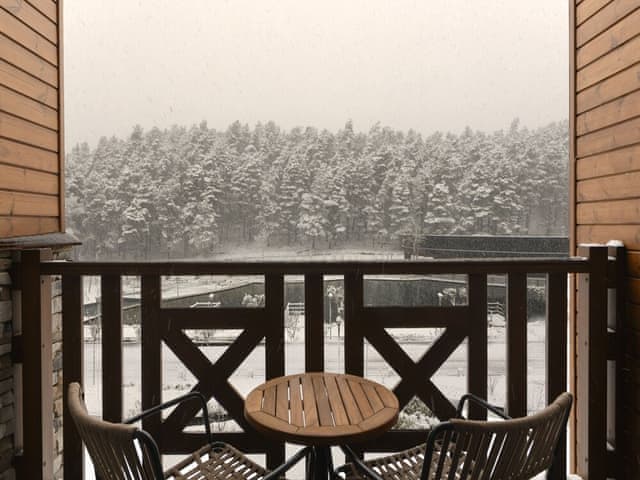 Deluxe Room with King Size Bed, Pond and Forest View