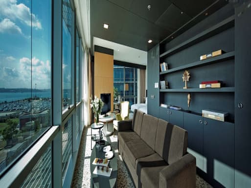 Junior Suite, 2 Twin Beds, Sea View