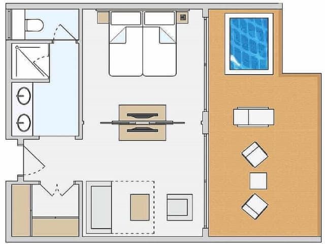 Suite, Sea View (Classic Jacuzzi)