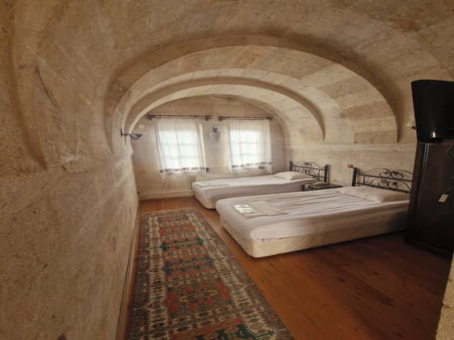 Double or twin arch room