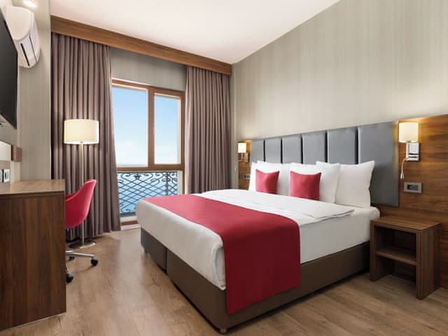 Deluxe Room, 1 King Bed, Mobility Accessible, Non Smoking (Hearing Accessible, Roll-in Shower)