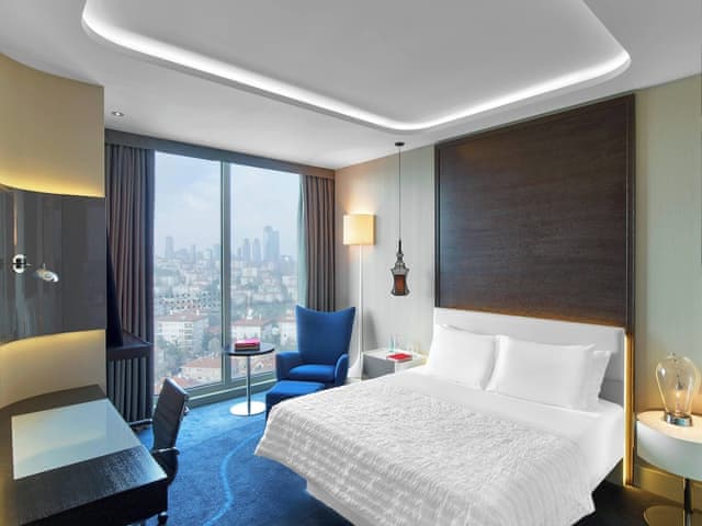 Deluxe Guest room, 1 King, City view