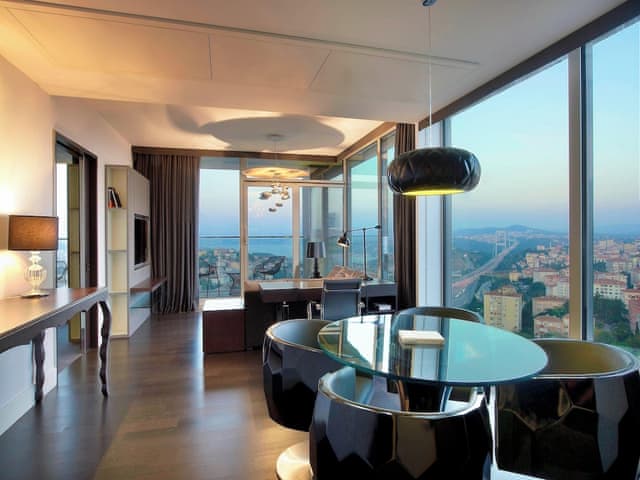 Executive Suite, Club lounge access, 1 Bedroom Suite, 1 King, Bosphorus view, Terrace
