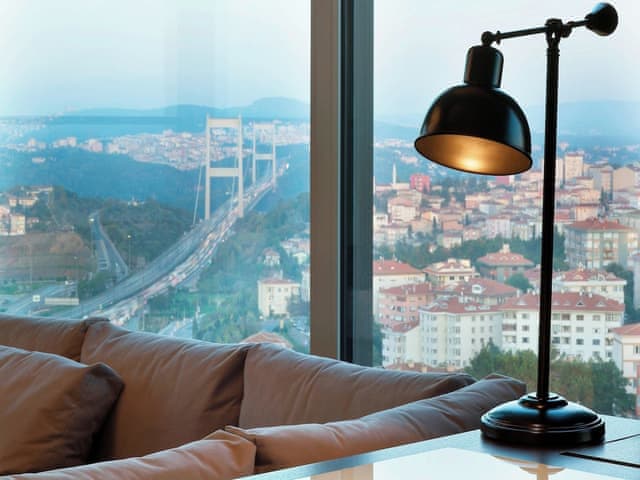 Executive Suite, Club lounge access, 1 Bedroom Suite, 1 King, Bosphorus view, Terrace