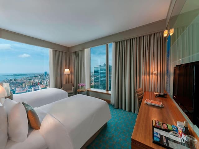 Deluxe Room, 2 Twin Beds, Sea View