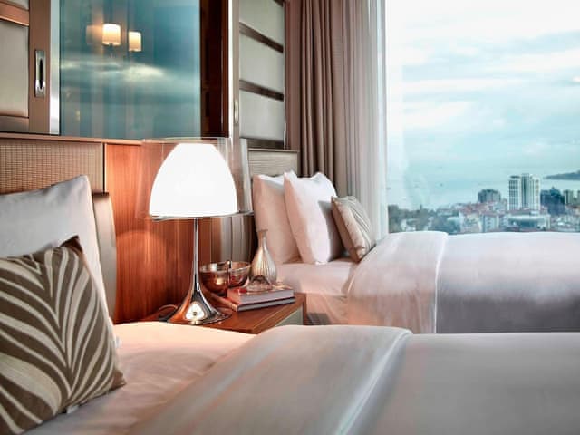 Deluxe Room, 2 Twin Beds, Sea View