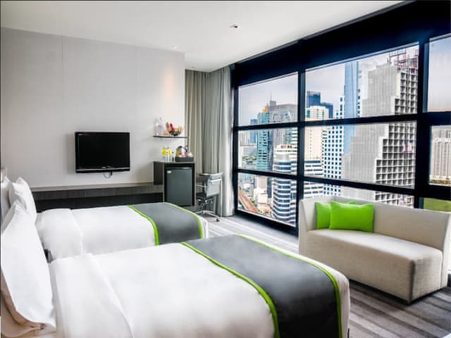 Premium Room, 2 Twin Beds, City View