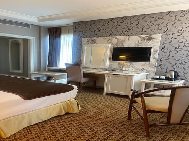 Standard Room, 2 Double Beds, Sea View