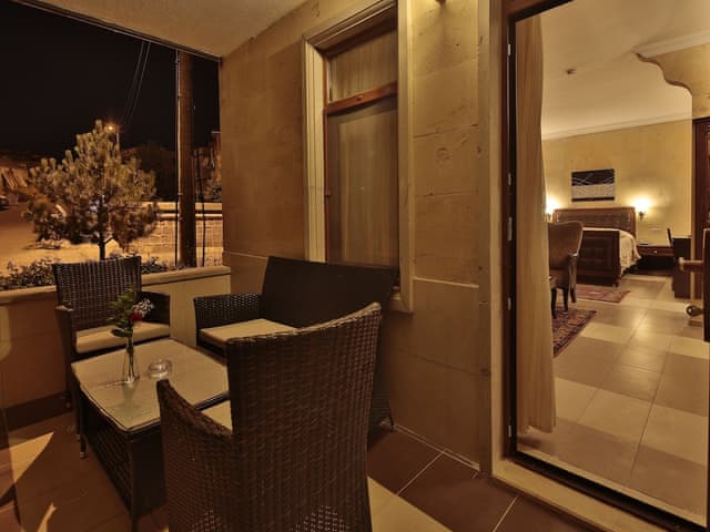 Deluxe Triple Stone Room with Private Balcony